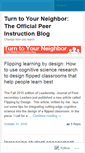 Mobile Screenshot of blog.peerinstruction.net